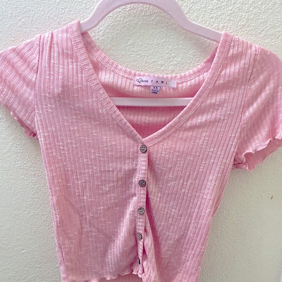 Pink Shirt With Buttons - Picture 1 of 1